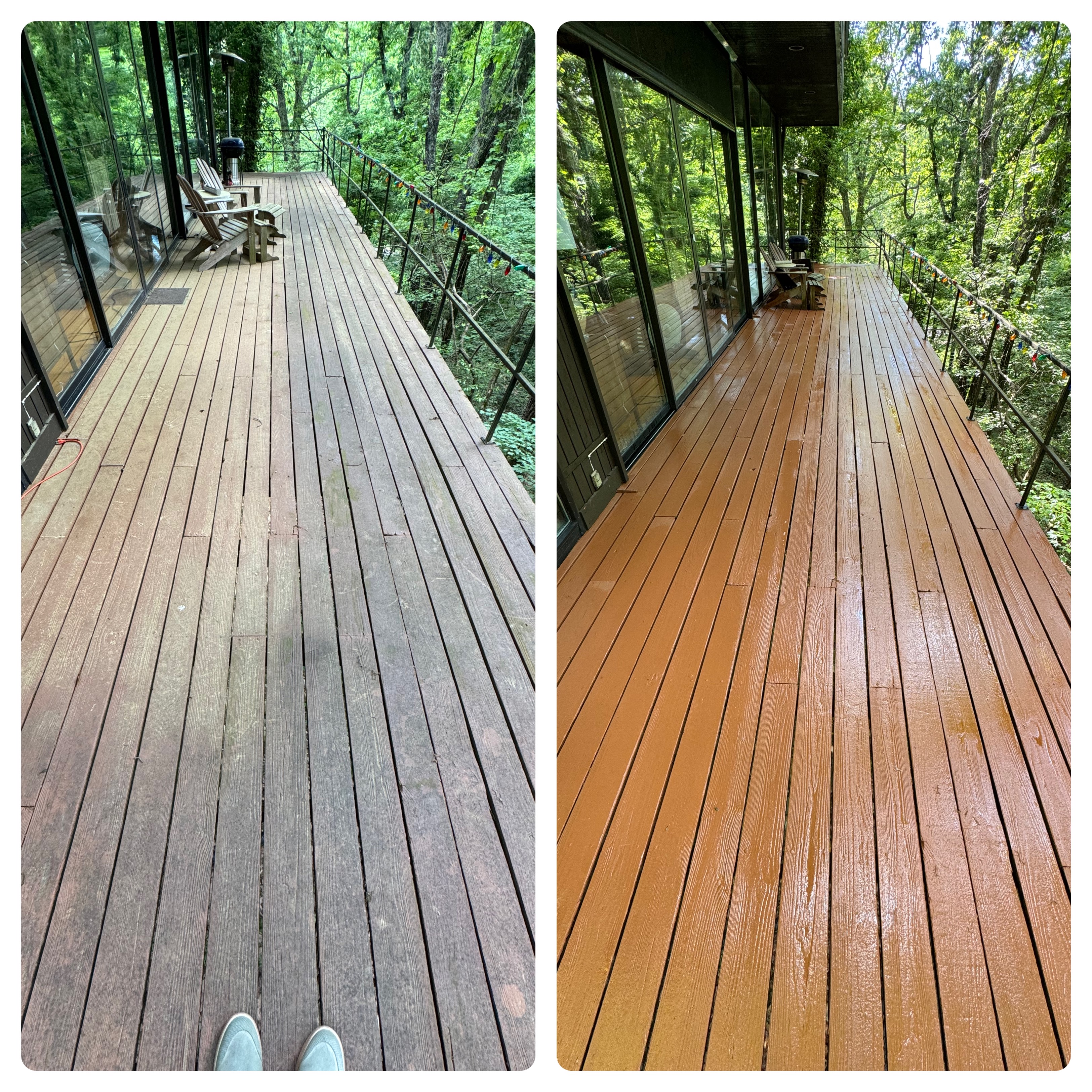 Deck cleaning in Anniston, AL