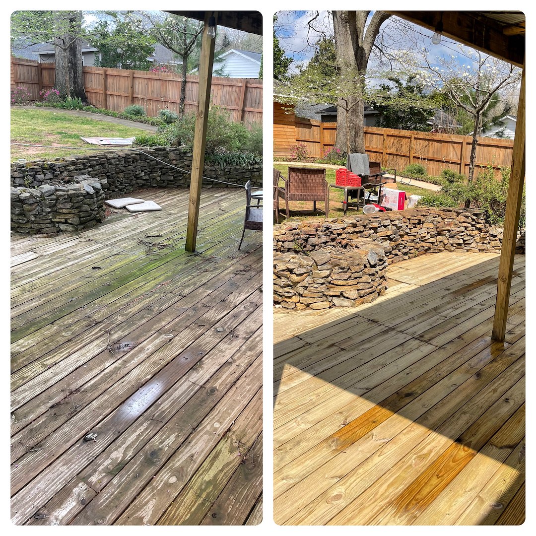 Deck, Driveway, & House Wash Cleaning in Anniston, AL